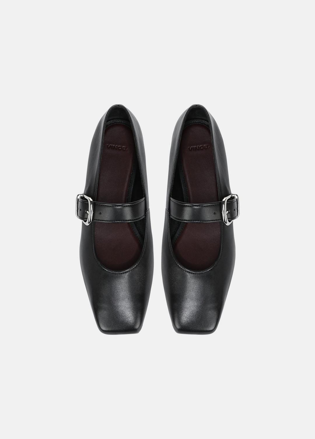 Daniela Leather Mary Jane Flat in Loafers & Flats | Vince Online