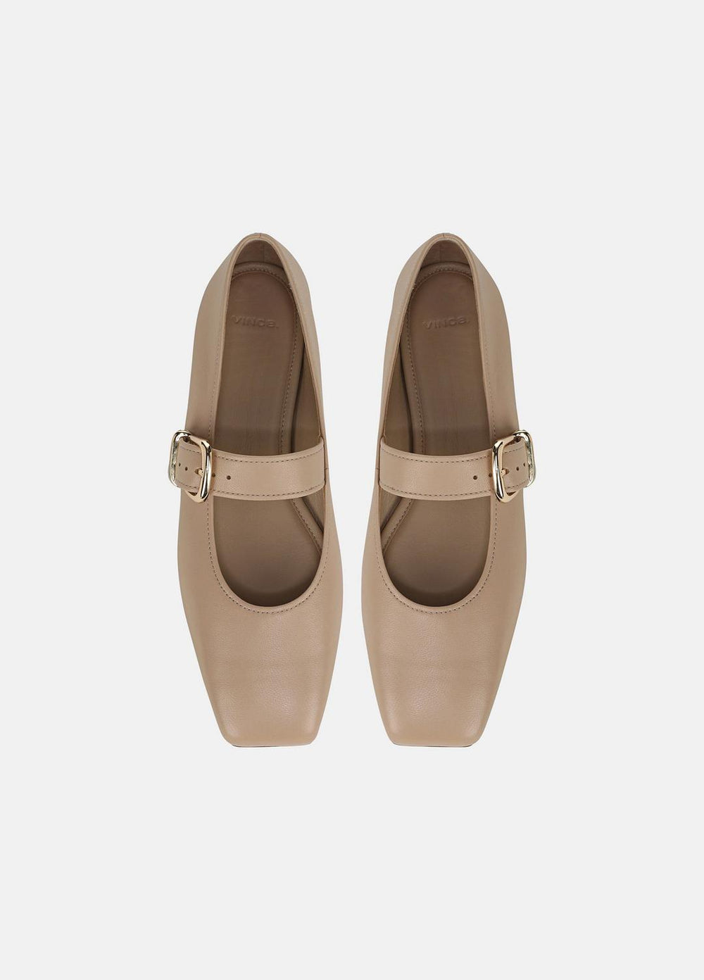 Daniela Leather Mary Jane Flat in Loafers & Flats | Vince US