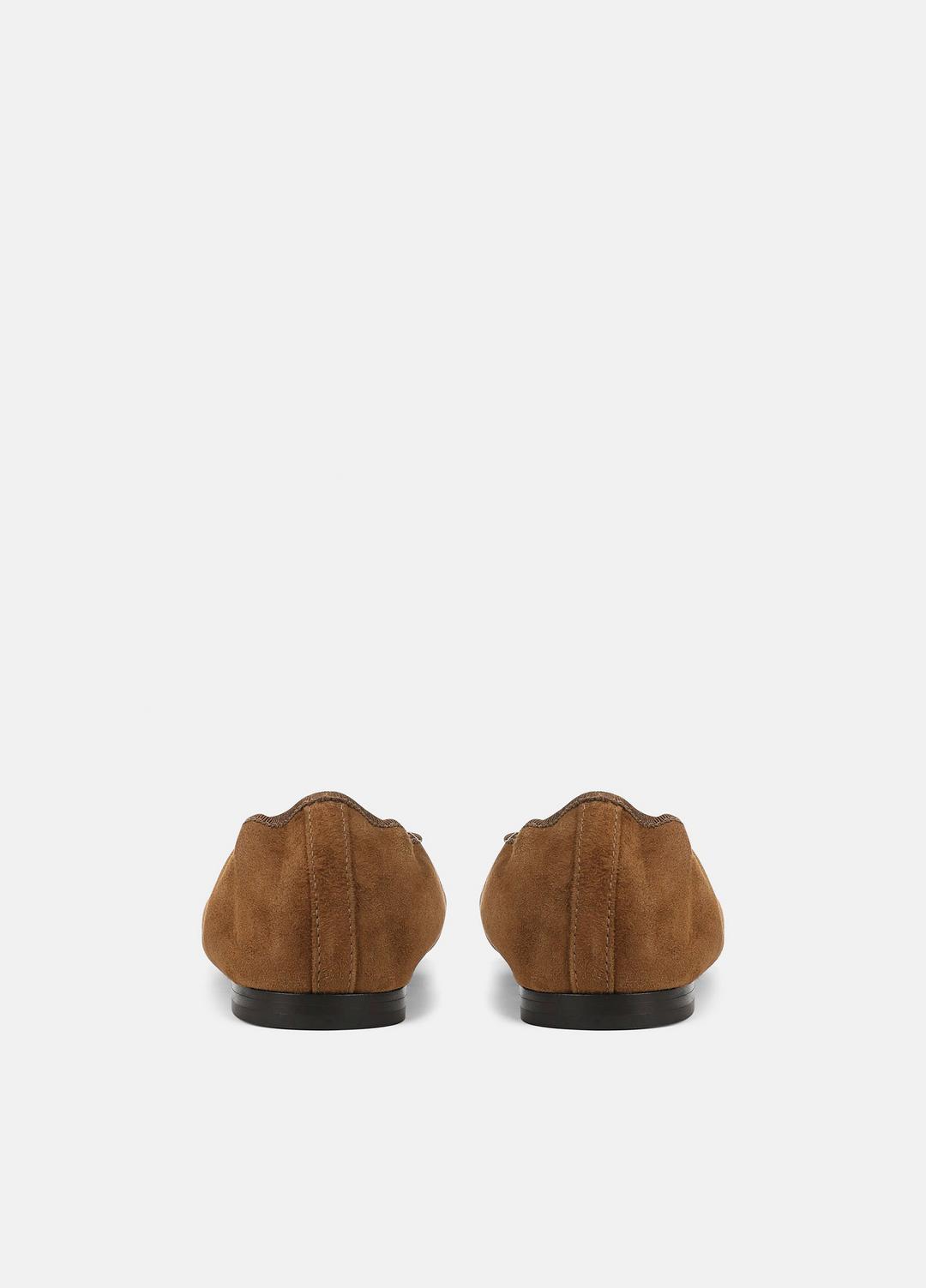 Darla Suede Ballet Flat in Loafers & Flats | Vince Online