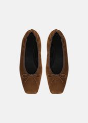 Darla Suede Ballet Flat in Loafers & Flats | Vince Online