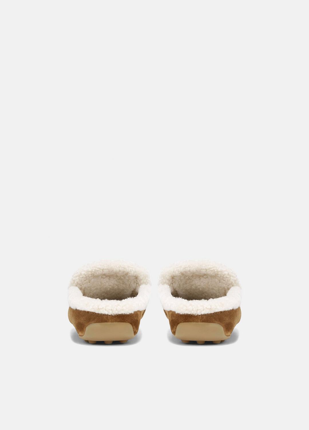 Berkley Shearling Driving Mule in Loafers & Flats | Vince near me