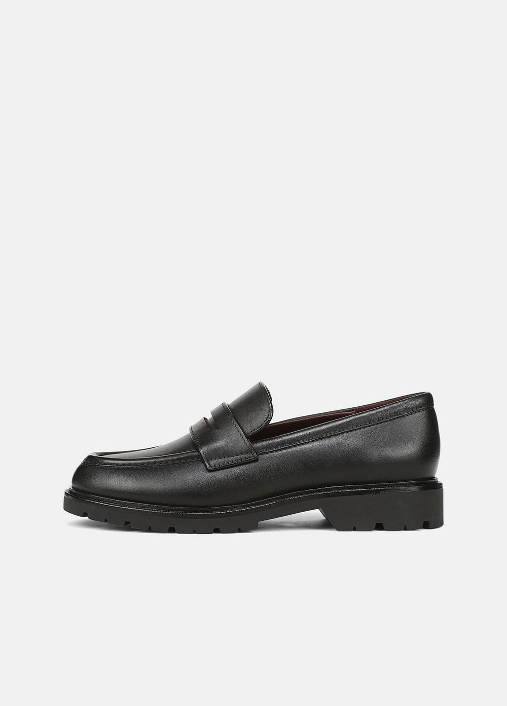Siena Leather Lug-Sole Loafer in Loafers & Flats | Vince outlet