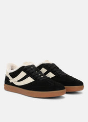 Oasis Suede & Shearling Sneaker in Sneakers | Vince on sale