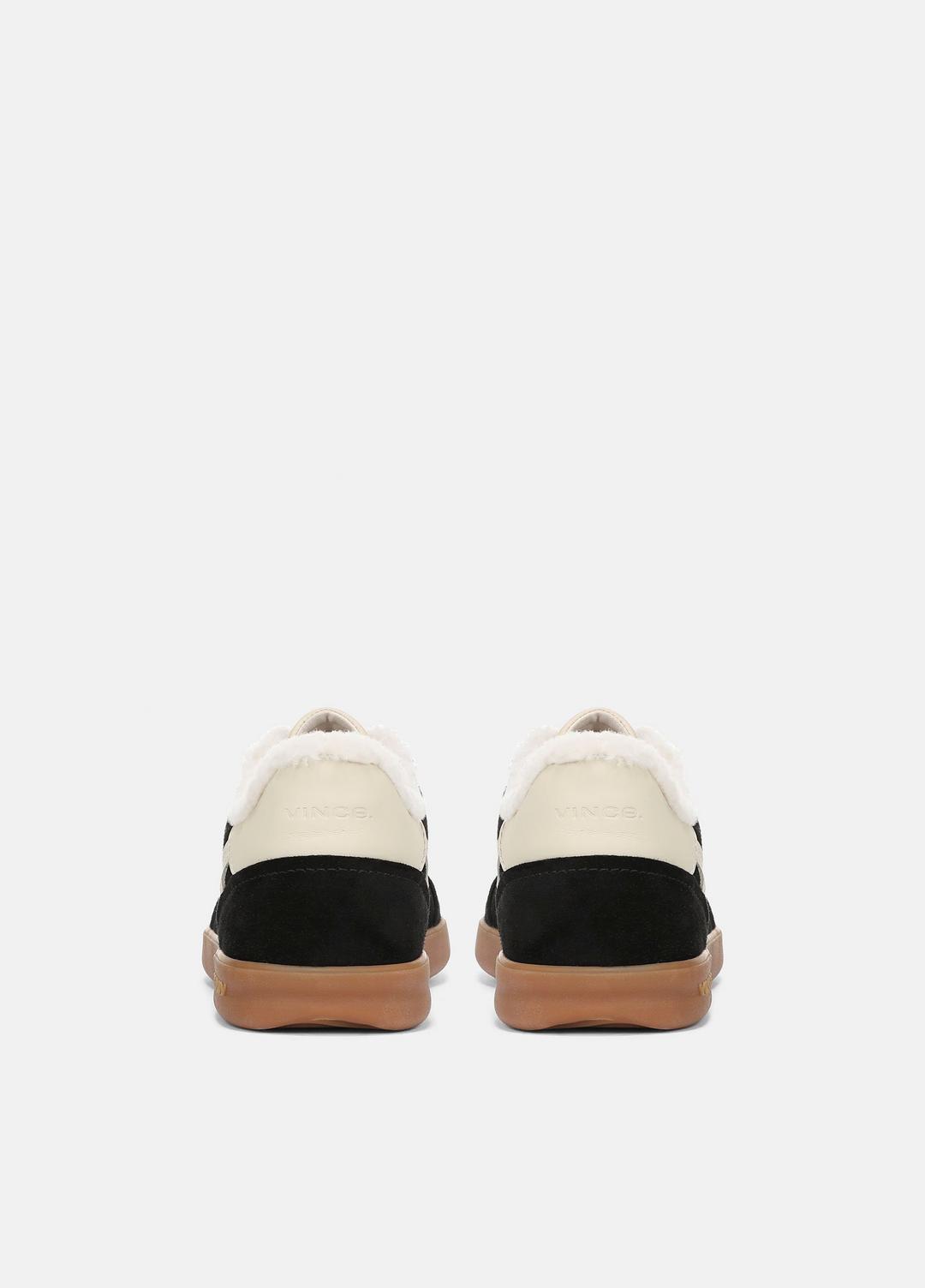 Oasis Suede & Shearling Sneaker in Sneakers | Vince on sale