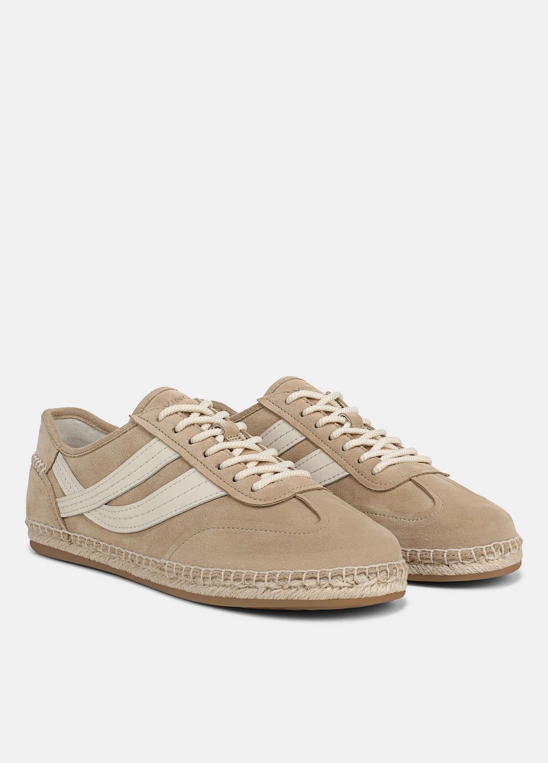 Oasis Suede & Leather Espadrille Sneaker in Sneakers | Vince US