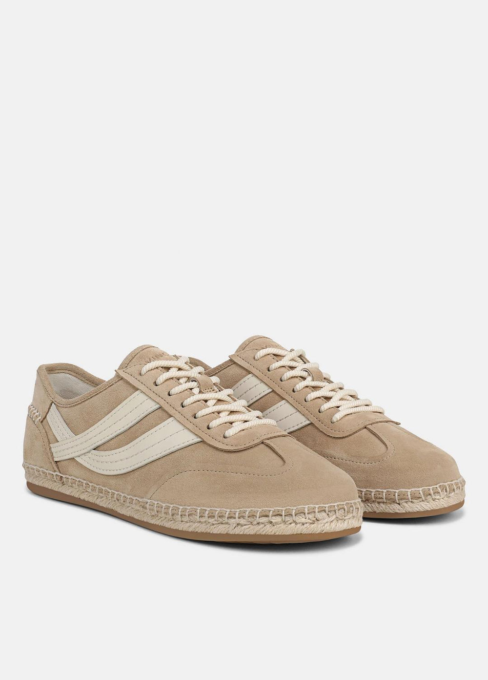 Oasis Suede & Leather Espadrille Sneaker in Sneakers | Vince US