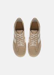 Oasis Suede & Leather Espadrille Sneaker in Sneakers | Vince US