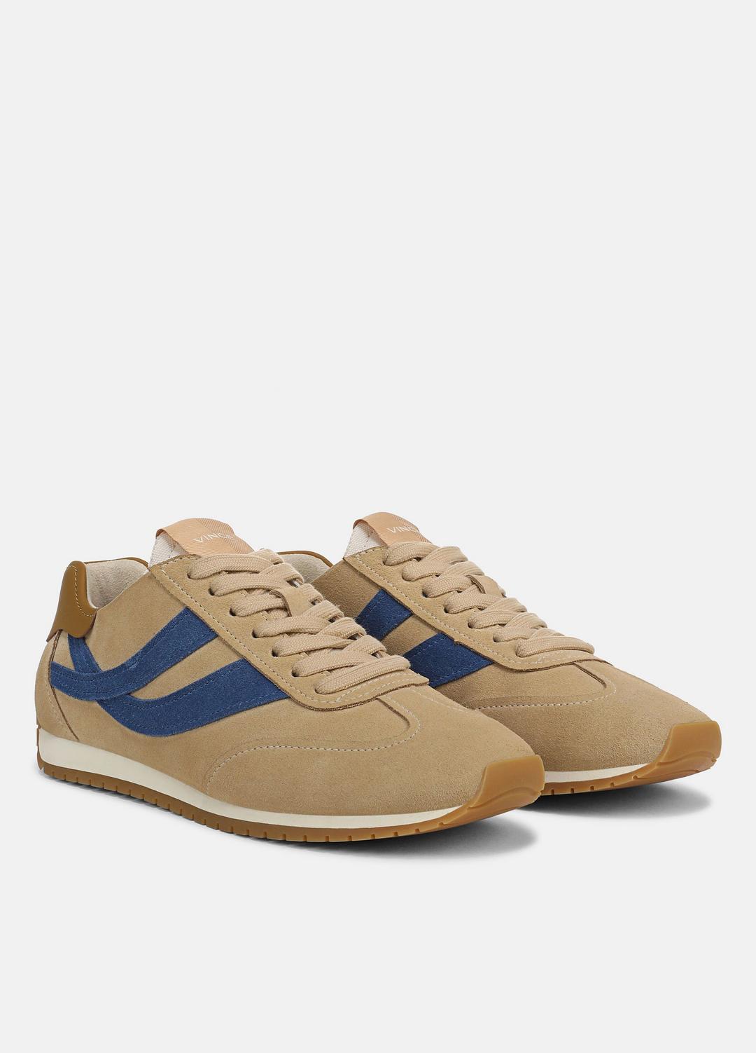 Oasis Suede & Leather Runner Sneaker in Sneakers | Vince discount