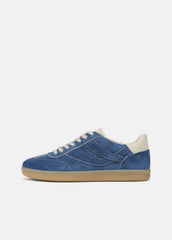 Oasis Contrast-Edge Suede Sneaker in Sneakers | Vince near me