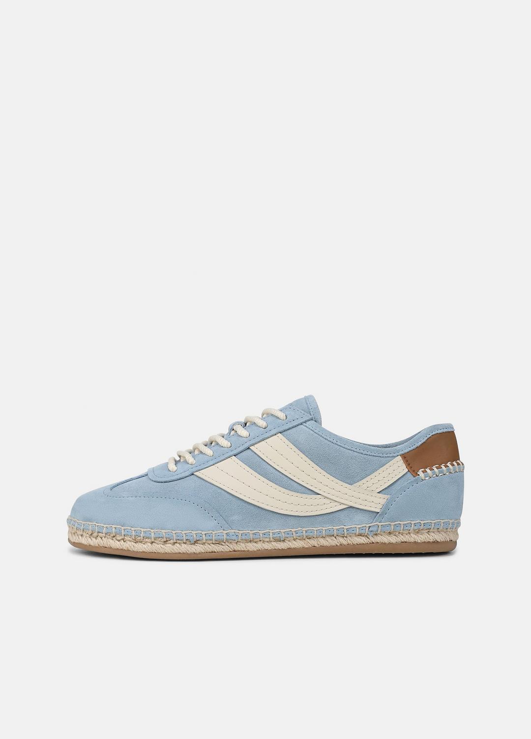 Oasis Suede & Leather Espadrille Sneaker in Sneakers | Vince US