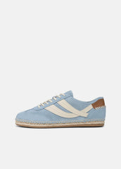 Oasis Suede & Leather Espadrille Sneaker in Sneakers | Vince US