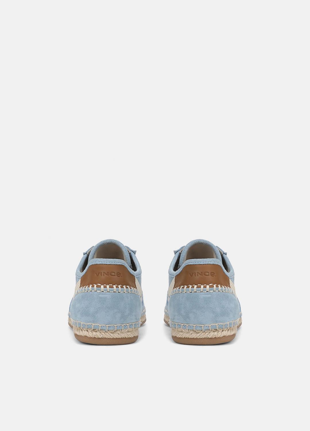 Oasis Suede & Leather Espadrille Sneaker in Sneakers | Vince US