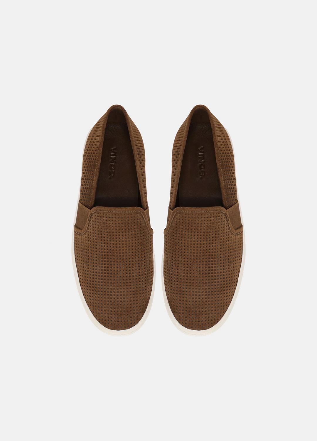 Blair Perforated Suede Sneaker in Sneakers | Vince Online