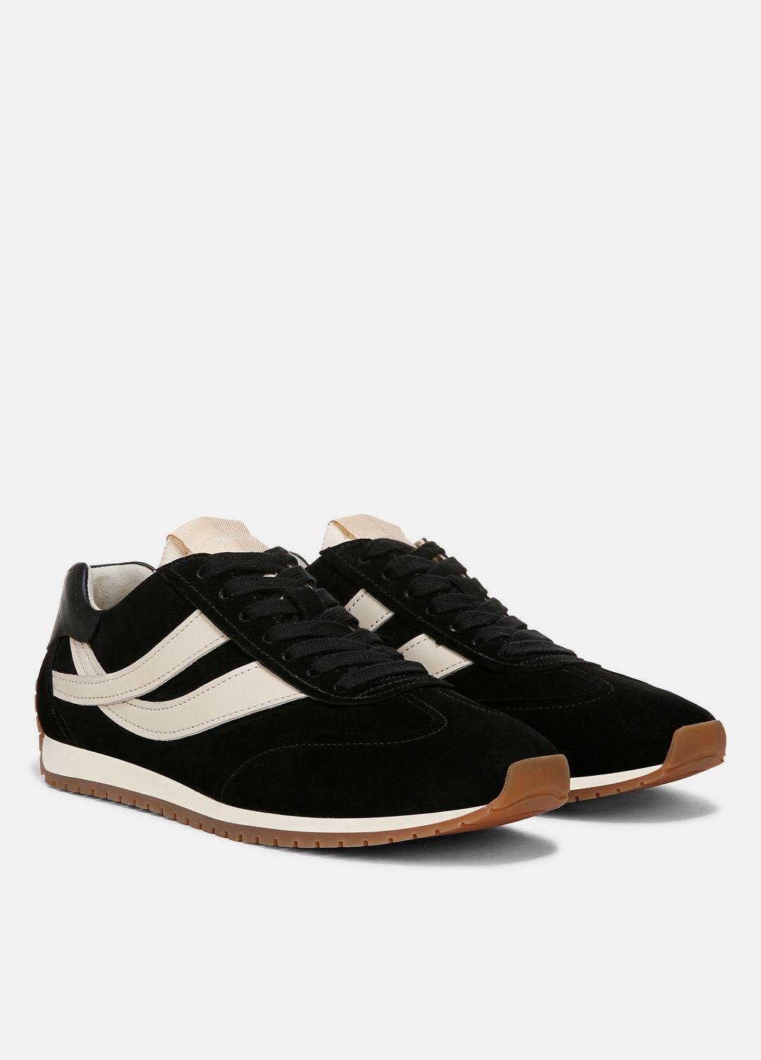 Oasis Suede and Leather Runner Sneaker in Sneakers | Vince sale