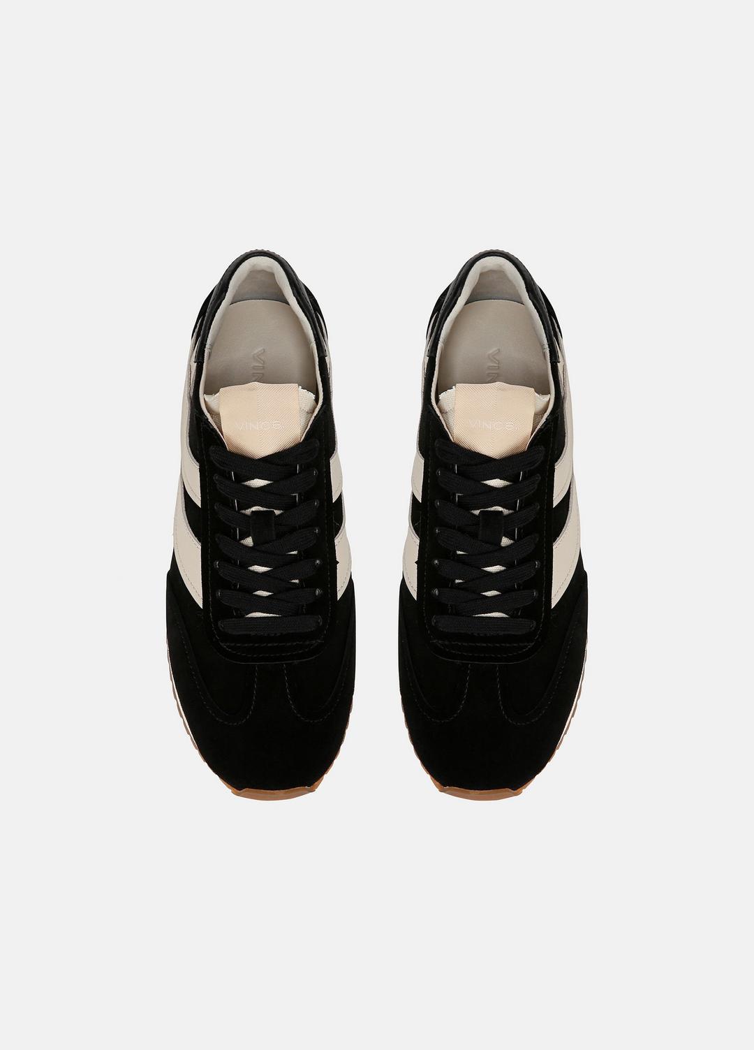 Oasis Suede and Leather Runner Sneaker in Sneakers | Vince sale