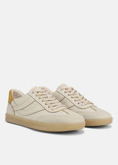 Oasis Contrast-Edge Leather & Suede Sneaker in Sneakers | Vince for sale