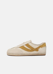 Oasis Linen & Leather Espadrille Sneaker in Sneakers | Vince US