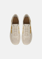 Oasis Linen & Leather Espadrille Sneaker in Sneakers | Vince US