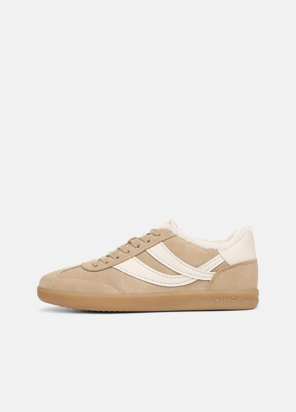 Oasis Suede & Shearling Sneaker in Sneakers | Vince discount