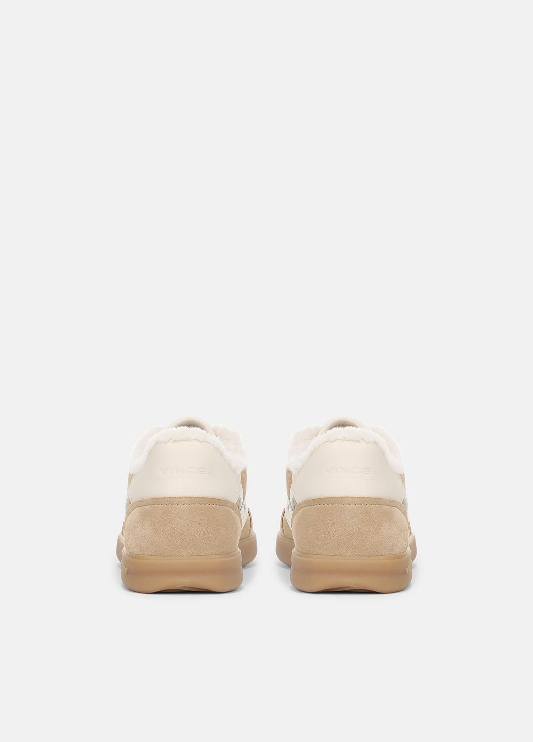 Oasis Suede & Shearling Sneaker in Sneakers | Vince discount