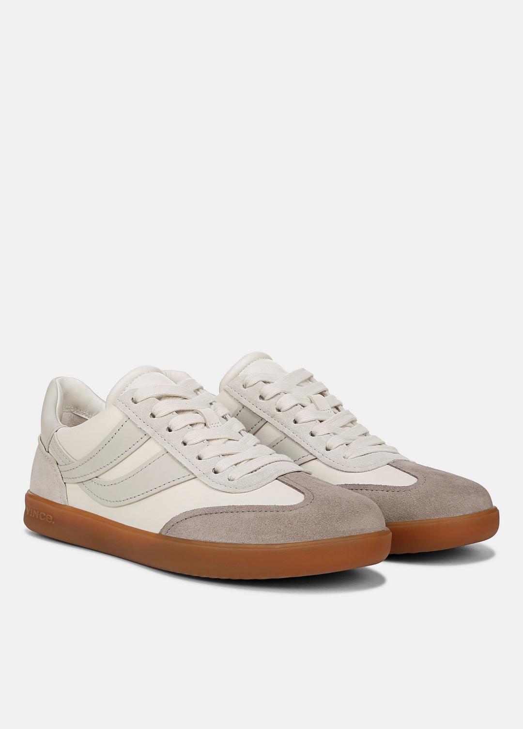 Oasis Leather and Suede Sneaker in Sneakers | Vince outlet