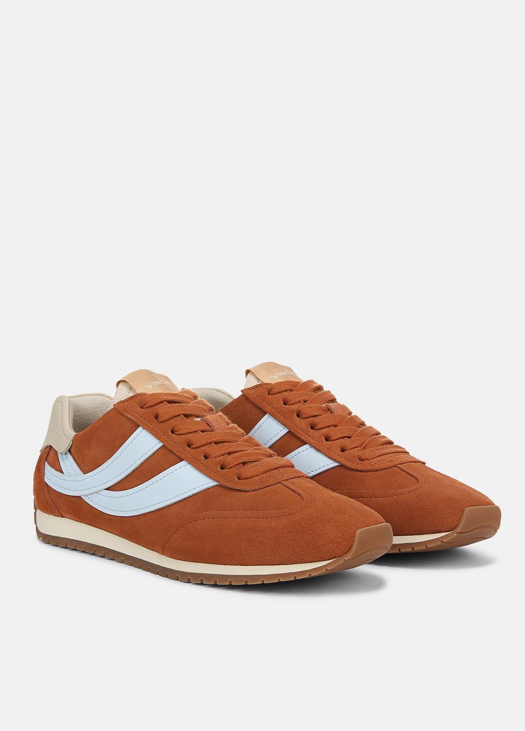 Oasis Suede & Leather Runner Sneaker in Sneakers | Vince on sale