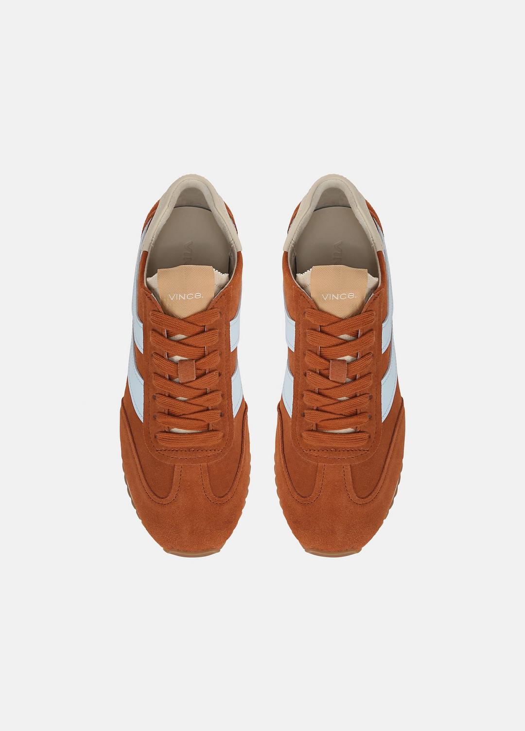 Oasis Suede & Leather Runner Sneaker in Sneakers | Vince on sale
