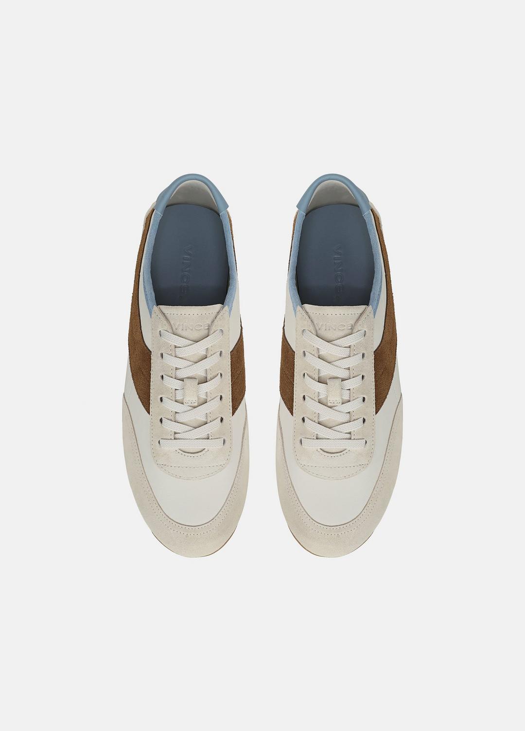 LA Leather & Suede Runner Sneaker in Sneakers | Vince US