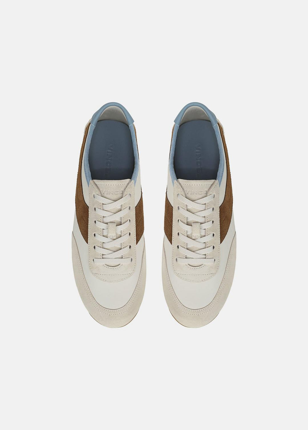 LA Leather & Suede Runner Sneaker in Sneakers | Vince US