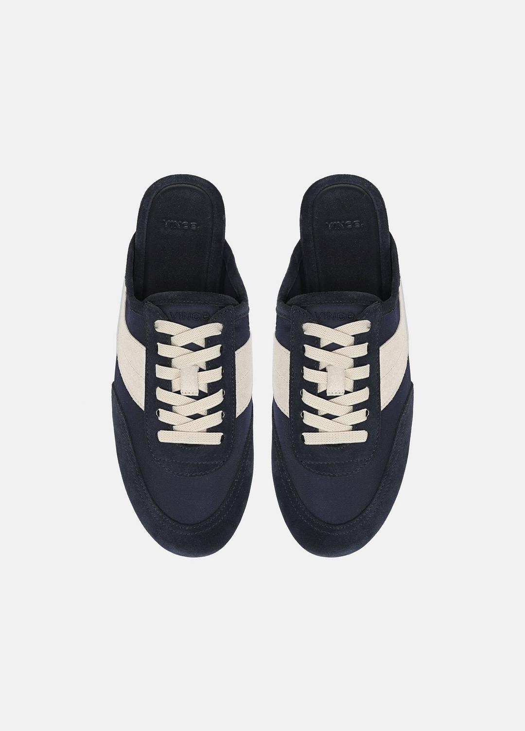 Solstice Suede Sneaker Mule in Sneakers | Vince Online