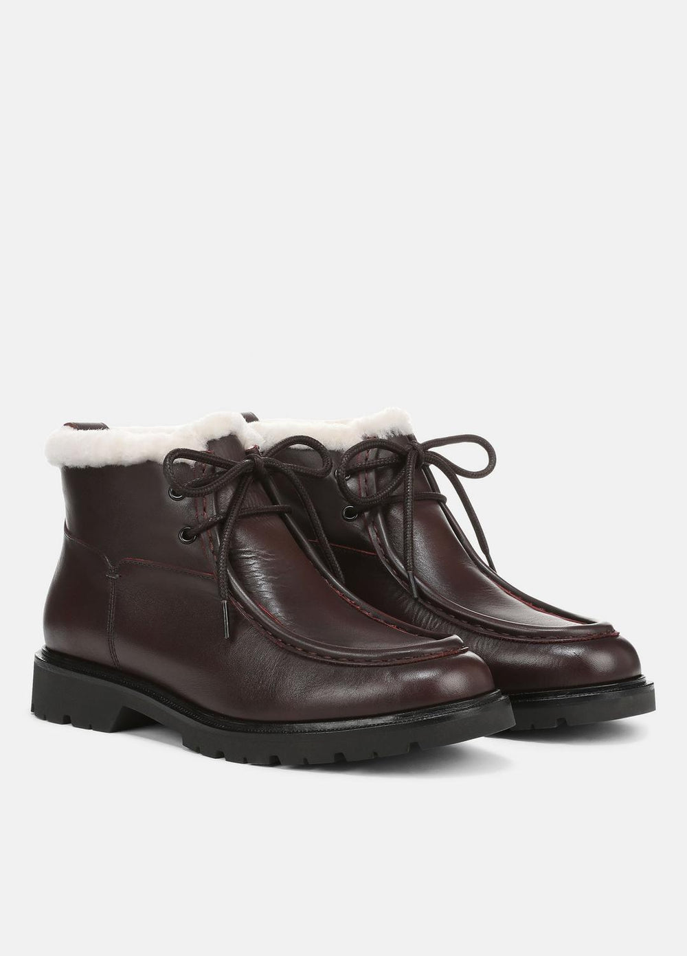 Sierra Shearling-Lined Lug-Sole Boot in Boots | Vince on sale