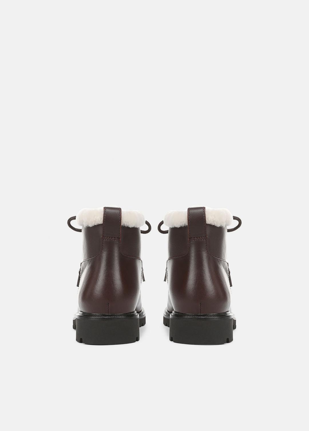 Sierra Shearling-Lined Lug-Sole Boot in Boots | Vince on sale