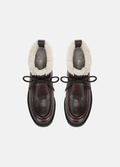 Sierra Shearling-Lined Lug-Sole Boot in Boots | Vince on sale