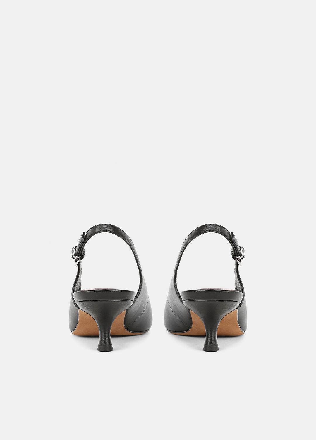 Sabra Leather Slingback Heel in Heels | Vince discount