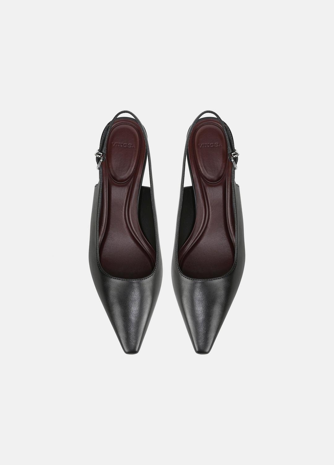 Sabra Leather Slingback Heel in Heels | Vince discount