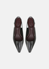 Sabra Leather Slingback Heel in Heels | Vince discount