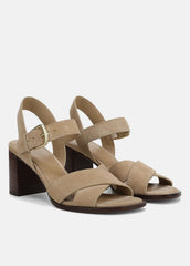 Salma Suede Heeled Sandal in Heels | Vince near me