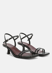 Tilda Leather Heeled Sandal in Heels | Vince outlet