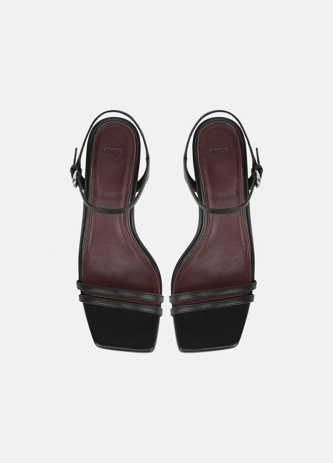 Tilda Leather Heeled Sandal in Heels | Vince outlet