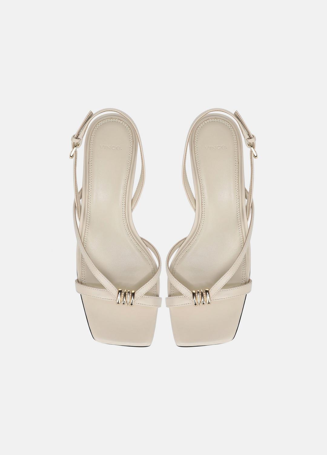 Tali Leather Slingback Sandal in Heels | Vince on sale