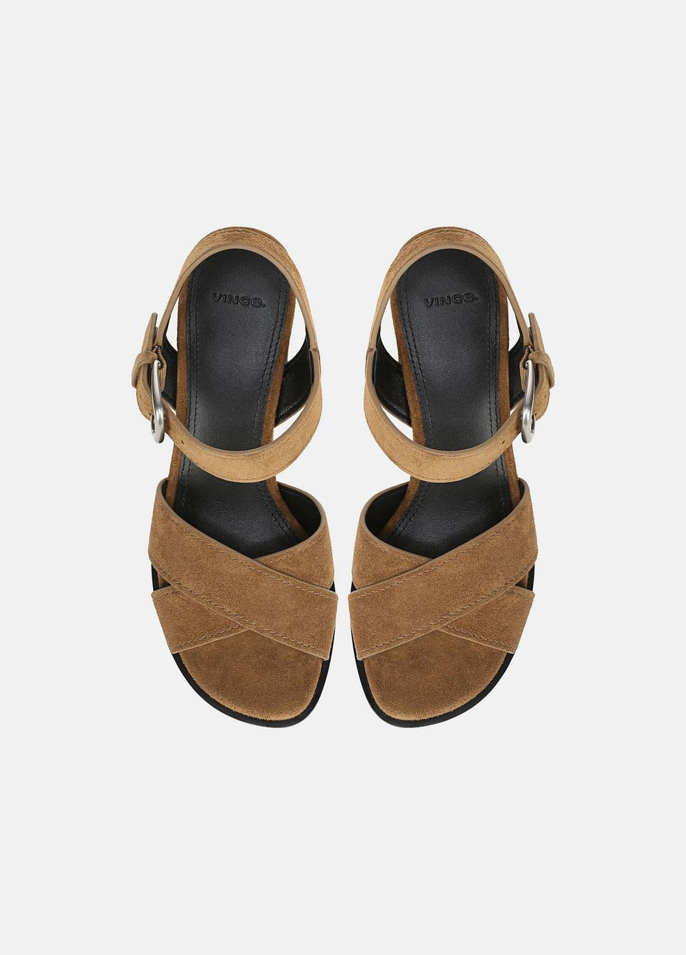 Salma Suede Heeled Sandal in Heels | Vince discount