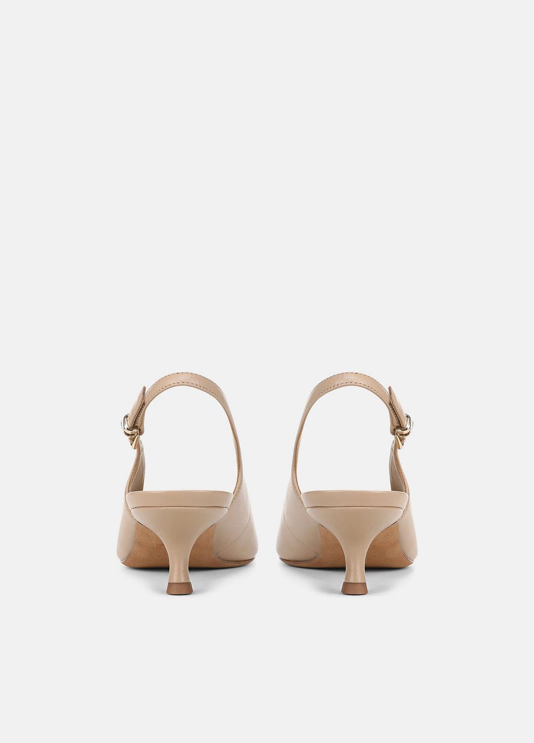 Sabra Leather Slingback Heel in Heels | Vince on sale