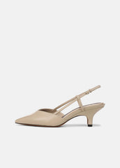 Levvy Leather Slingback Heel in Heels | Vince discount
