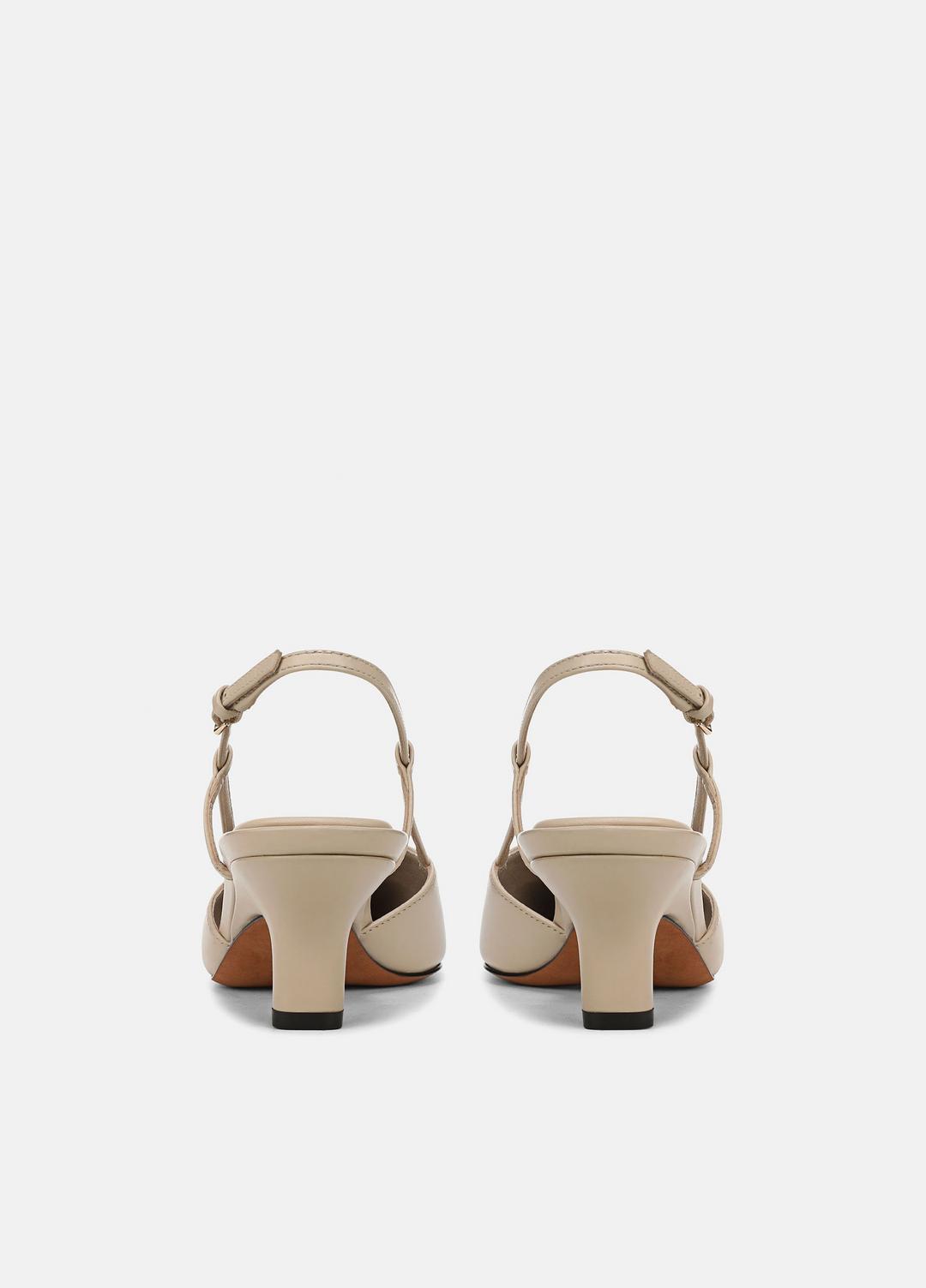 Levvy Leather Slingback Heel in Heels | Vince discount