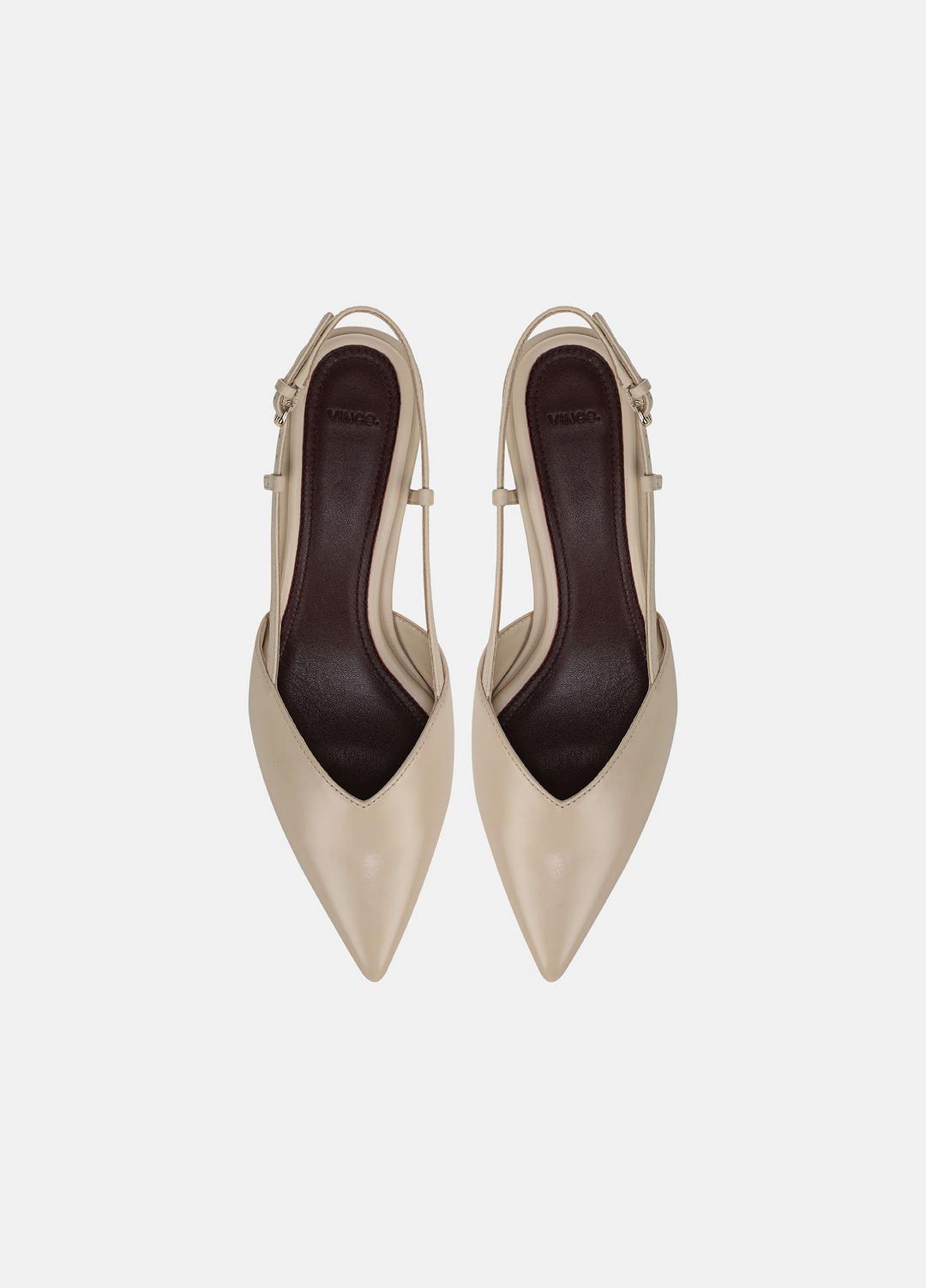 Levvy Leather Slingback Heel in Heels | Vince discount