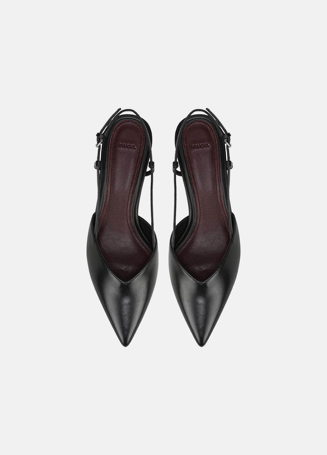 Levvy Leather Slingback Heel in Heels | Vince near me