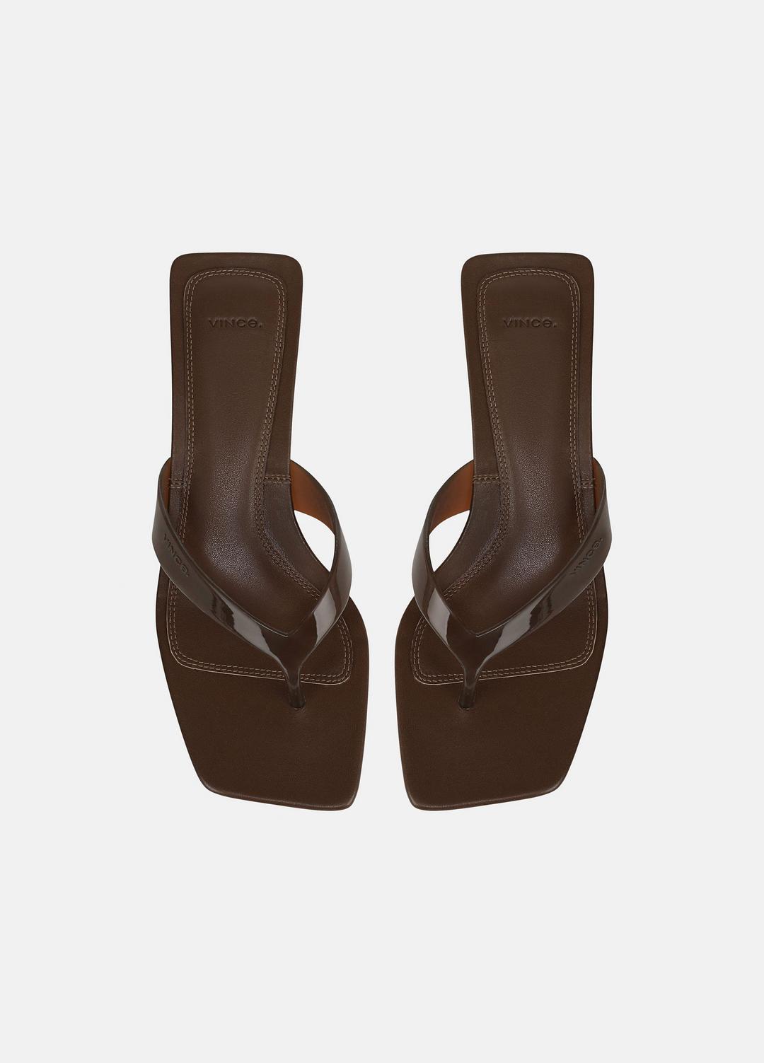 San Juan Jelly Heeled Thong Sandal in Sandals | Vince sale