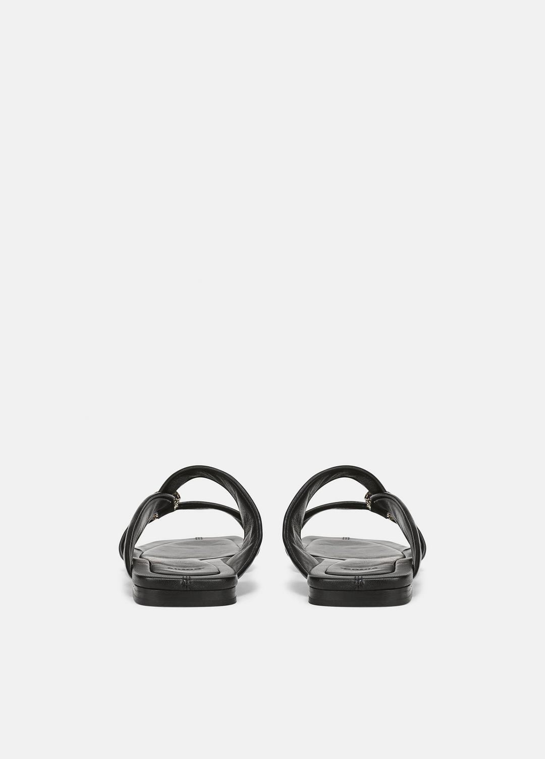 Vilma Leather Slide Sandal in Sandals | Vince Online