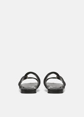 Vilma Leather Slide Sandal in Sandals | Vince Online