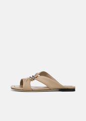 Vilma Leather Slide Sandal in Sandals | Vince outlet